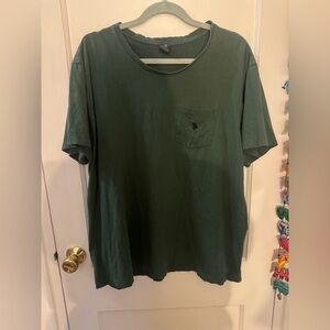 U.S. Polo Assn. dark green men’s short sleeve tshirt, 100% cotton, size XXL